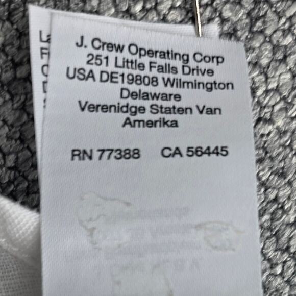 J.CREW MENS BAIRD MCNUTT IRISH LINEN OVERSIZED SHIRT SIZE MP WHITE LONG SLEEVE - Picture 10 of 13